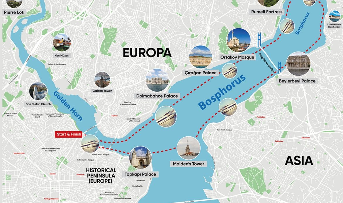 Bosphorus Afternoon Cruise Istanbul – Daytime Sightseeing Boat Tour