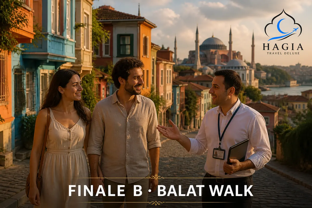 private deluxe istanbul tour Hagia Sophia Travel Bosphorus or Balat fork