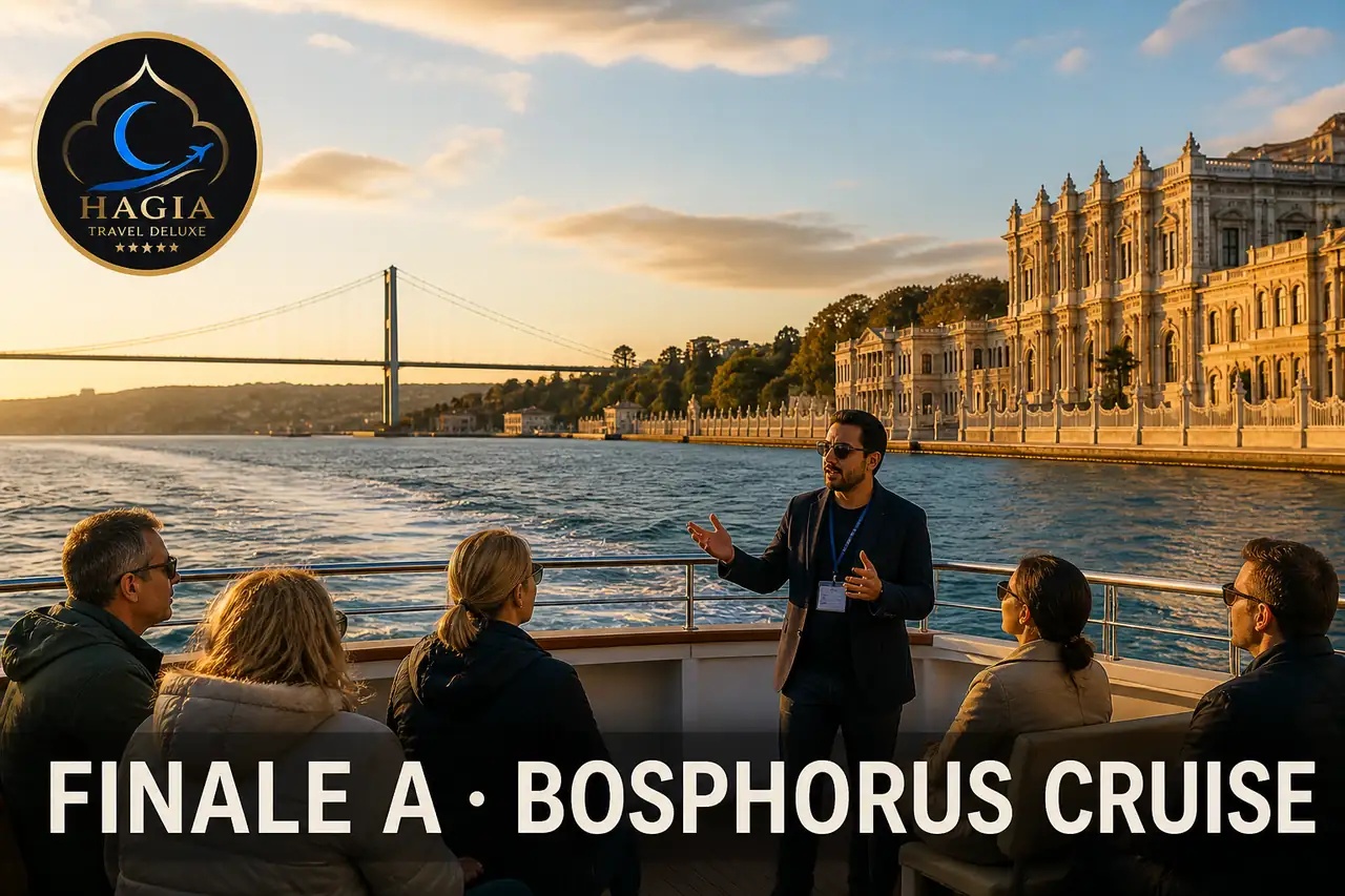 private deluxe istanbul tour Hagia Sophia Travel Bosphorus or Balat fork