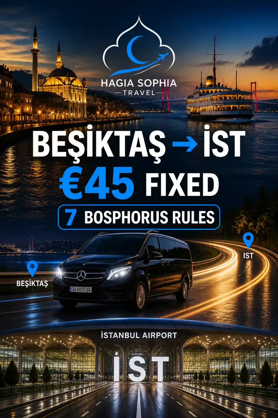besiktas to istanbul airport waterfront to IST cover