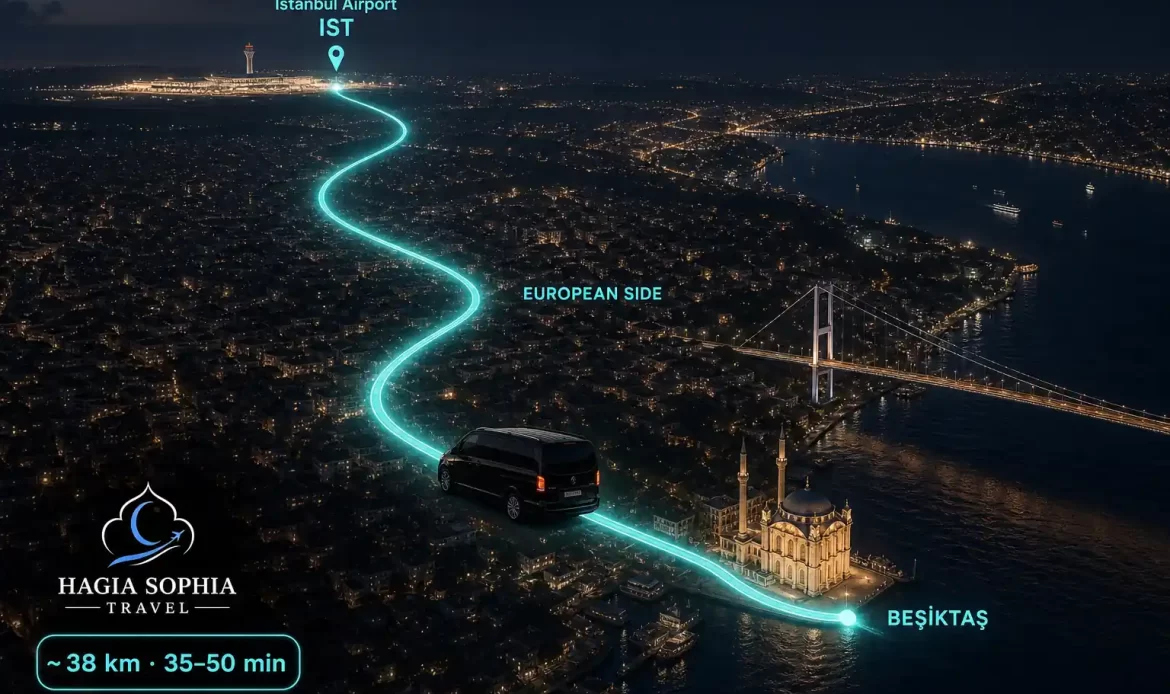 besiktas to istanbul airport waterfront to IST cover