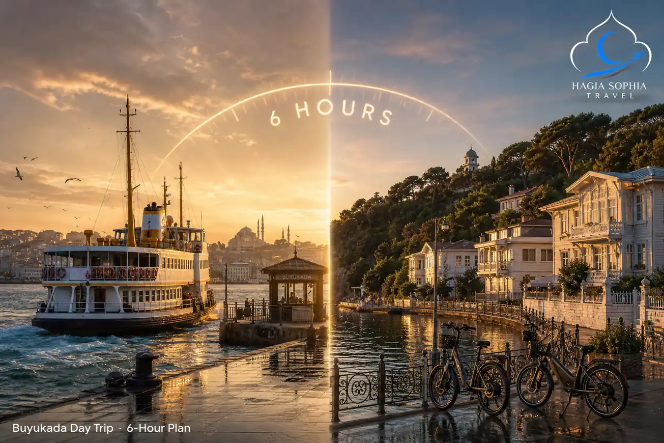 buyukada day trip best 6-hour island clock plan cover