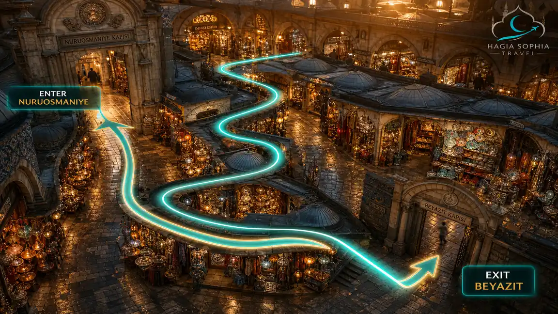 grand bazaar tips 90-minute Kapalıçarşı plan cover