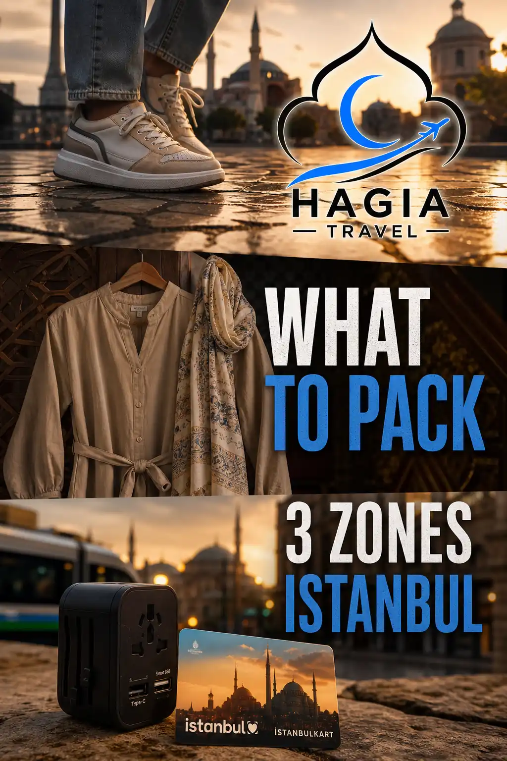 what to pack for istanbul smart 3-zone carry-on cover