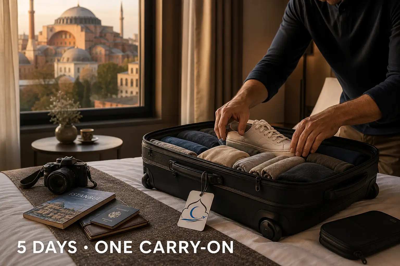 what to pack for istanbul smart 3-zone carry-on cover