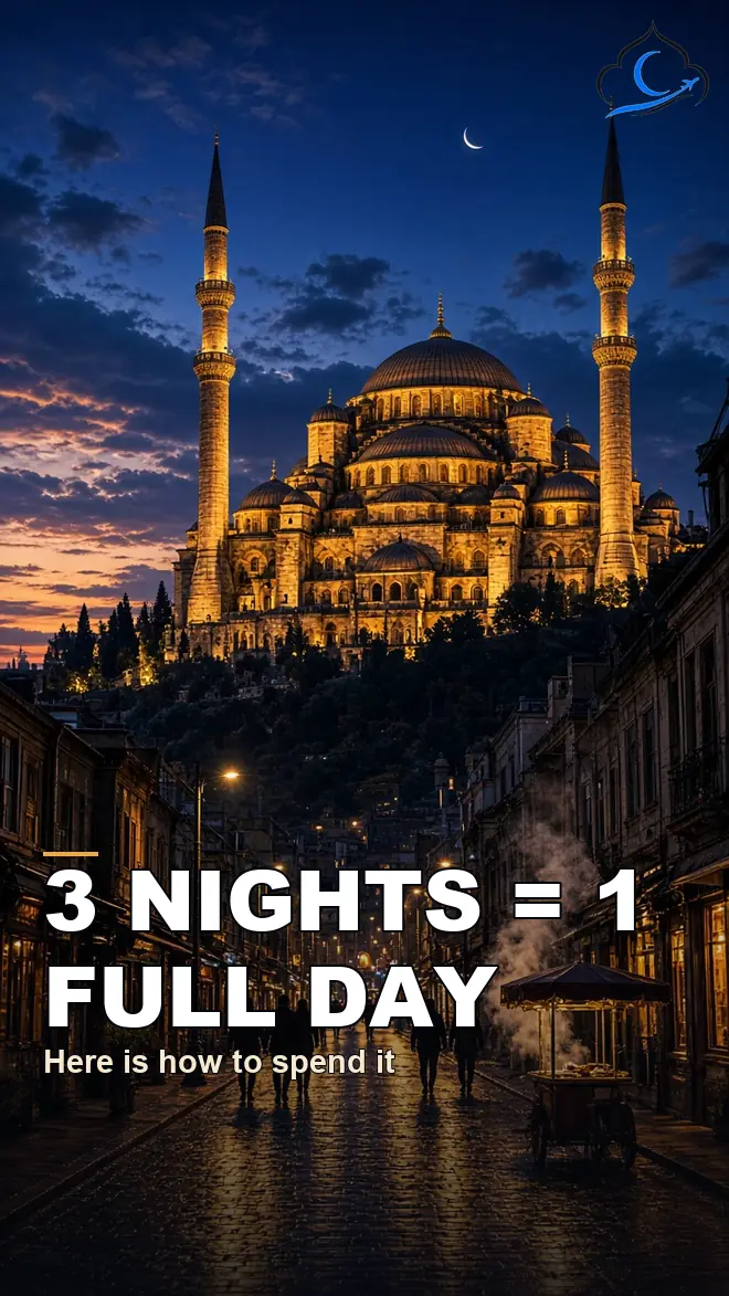 How many days in Istanbul answered over the Golden Horn at sunset