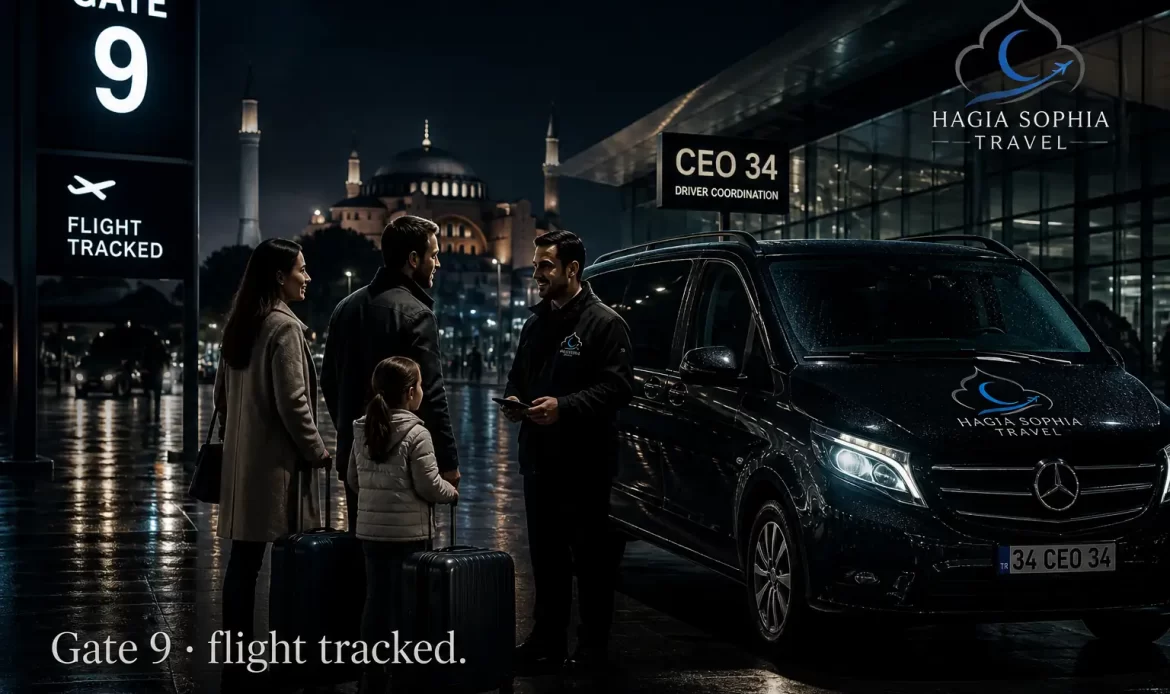 late night istanbul airport transfer Hagia Easy 5 midnight Vito cover