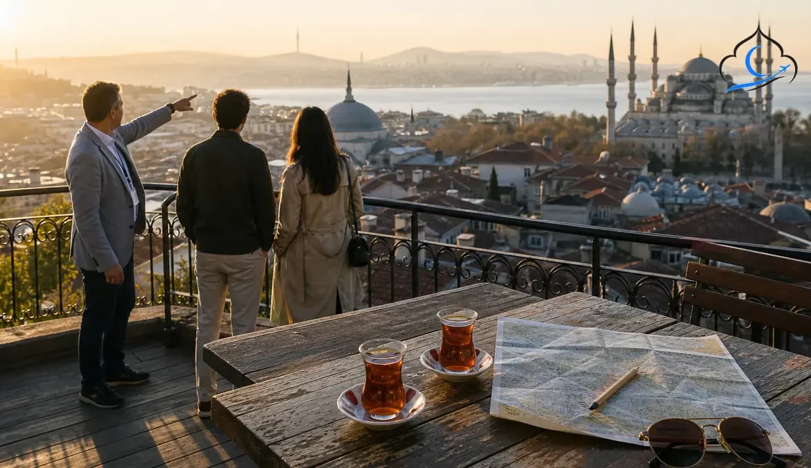 How to plan a private Istanbul tour with a licensed guide above the Old City