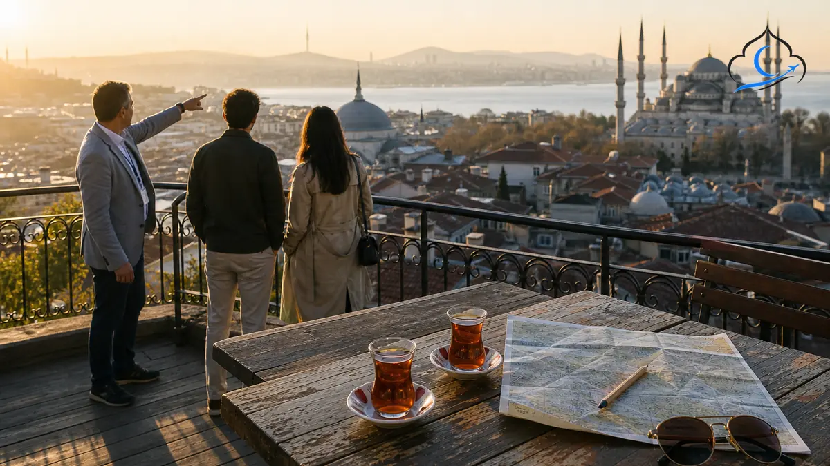 How to plan a private Istanbul tour with a licensed guide above the Old City