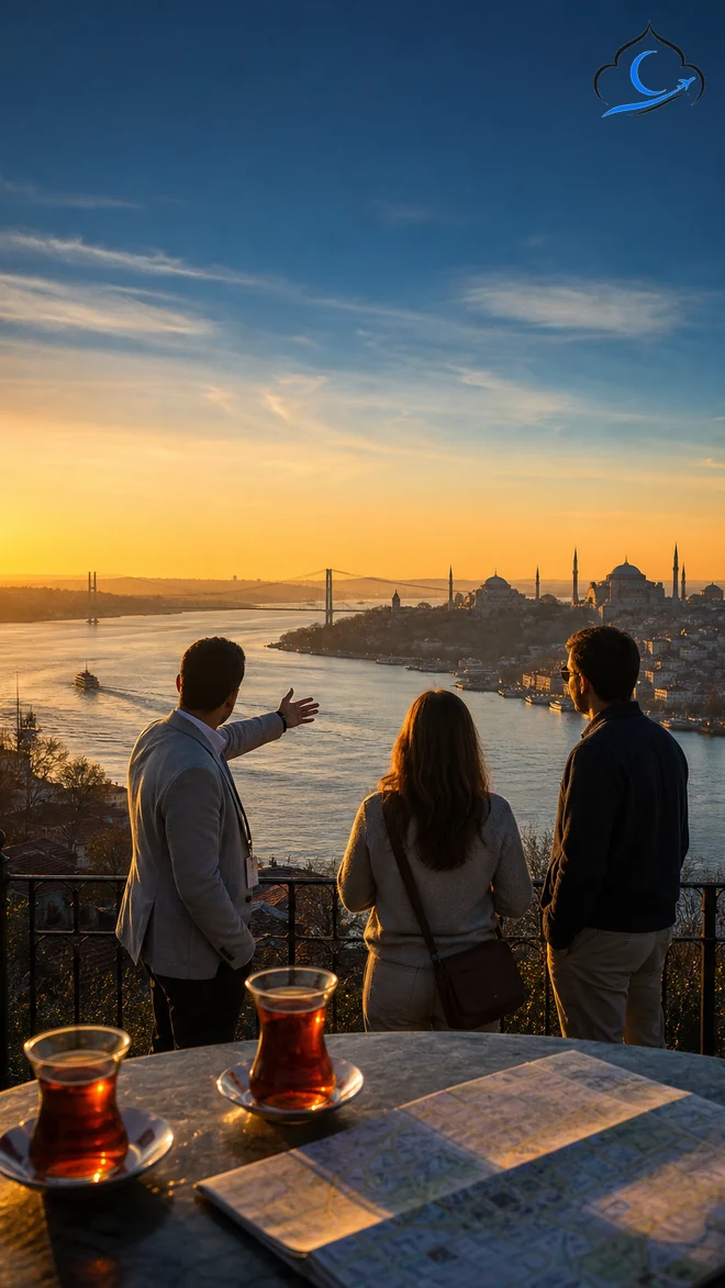How to plan a private Istanbul tour with a licensed guide above the Old City