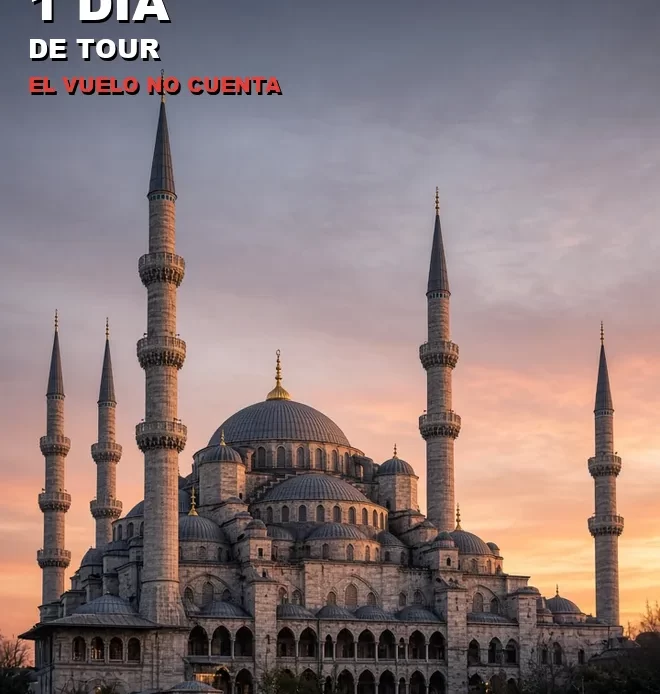 Cuántos días en Estambul: dos noches y la Mezquita Azul al atardecer