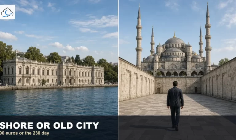 Istanbul daily city tour from a hill over the Bosphorus and the bridges