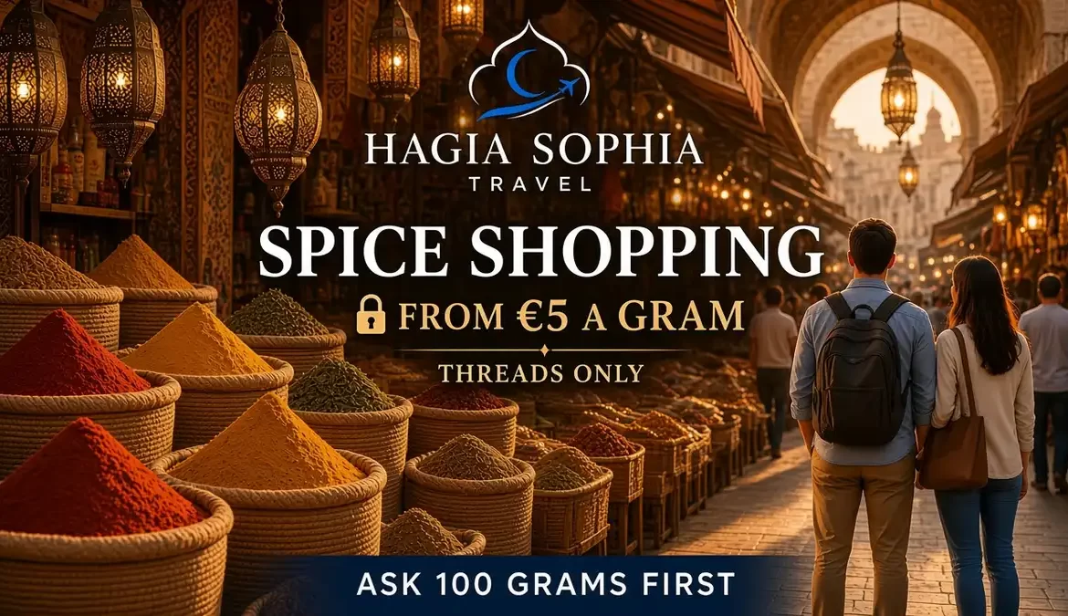 istanbul spice shopping