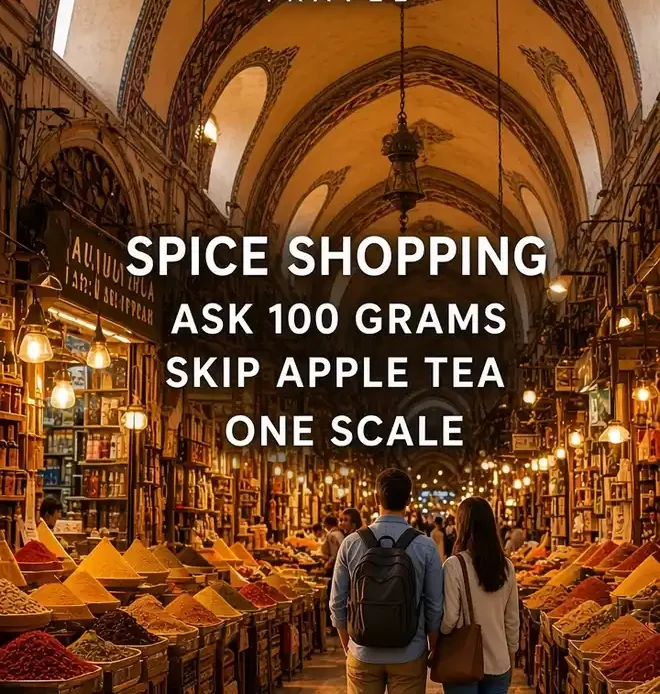 istanbul spice shopping