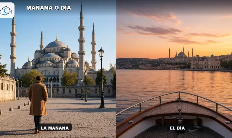 Tour por la ciudad vieja de Estambul de noche frente a la Mezquita Azul